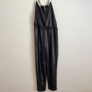 Free people sequin jumpsuit size Small